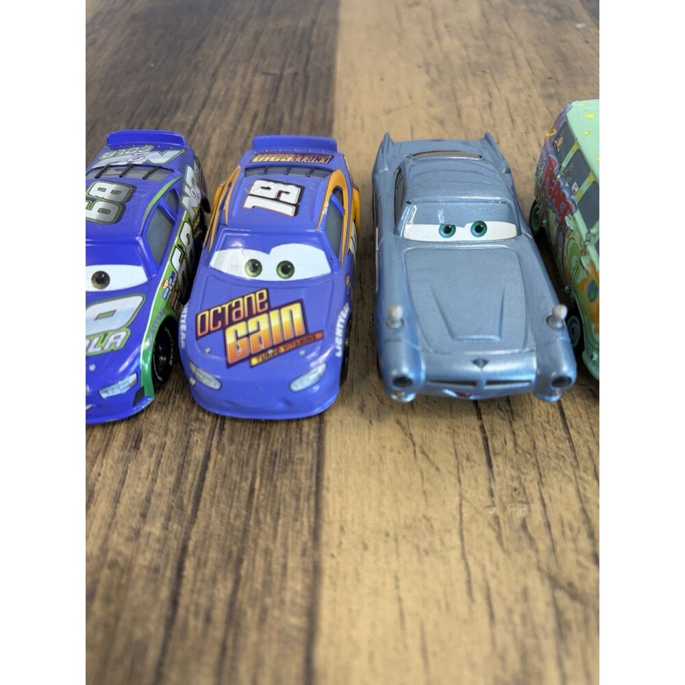 7 Disney Pixar Cars Hicks Depost McQueen N2O Cola Swift Finn Hippie Van 1:55 - Picture 4 of 16